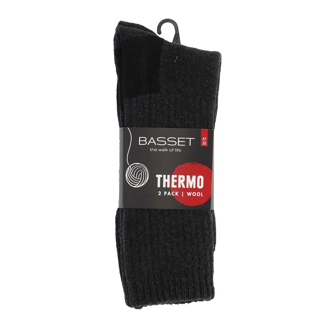 Wollen Thermo Werksokken 2-pack
