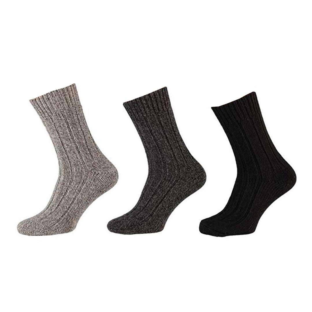 Grove Noorse Werksokken 3-pack