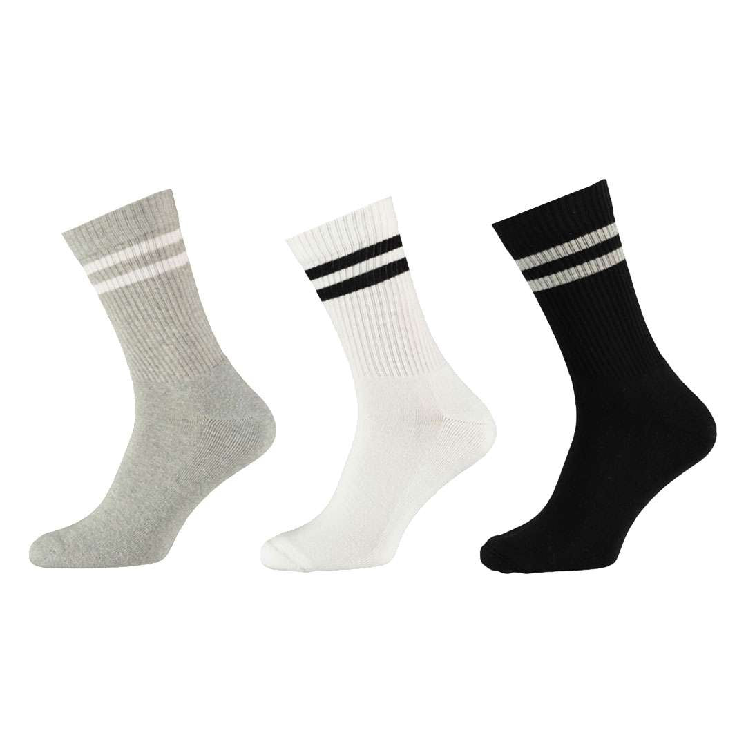 Basic Sportsokken 3-pack