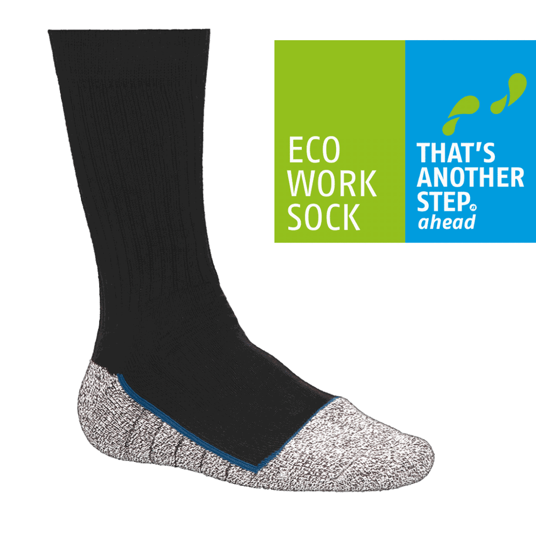 Cool MS 2 Eco Verkoelende Werksokken -  Zwart